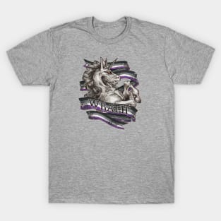 Wrath Unicorn – Asexual Pride T-Shirt